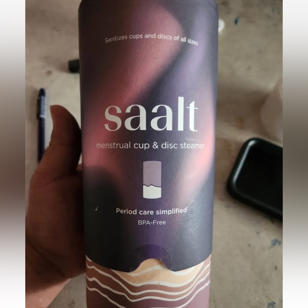 Saalt steamer blue NWT!!